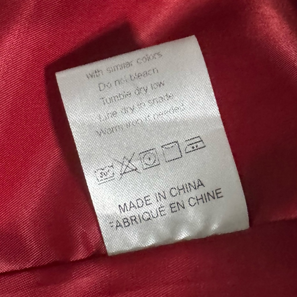 Women's Red Blazer - Large - Picture 3 of 10